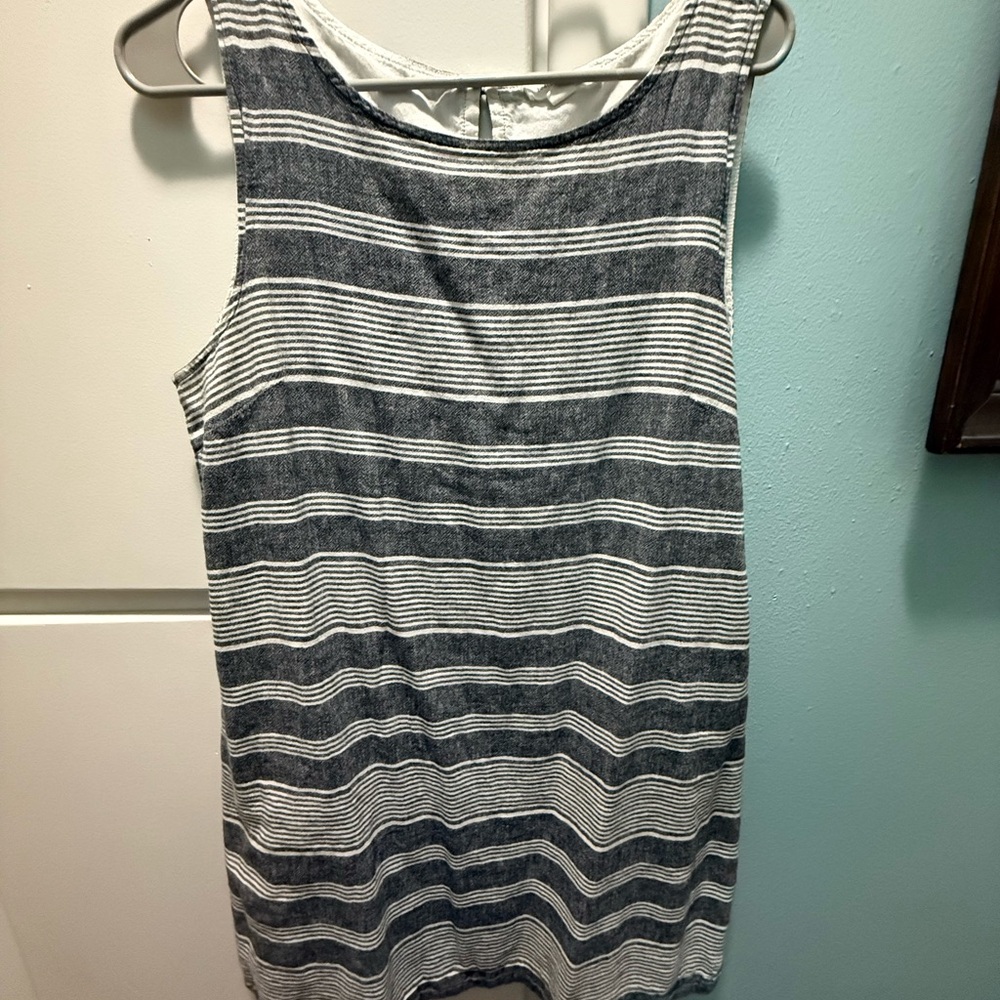 Beachlunchlounge Black and White Striped Top